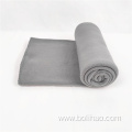 polar blanket cheap price solid color polar fleece blanket for travel